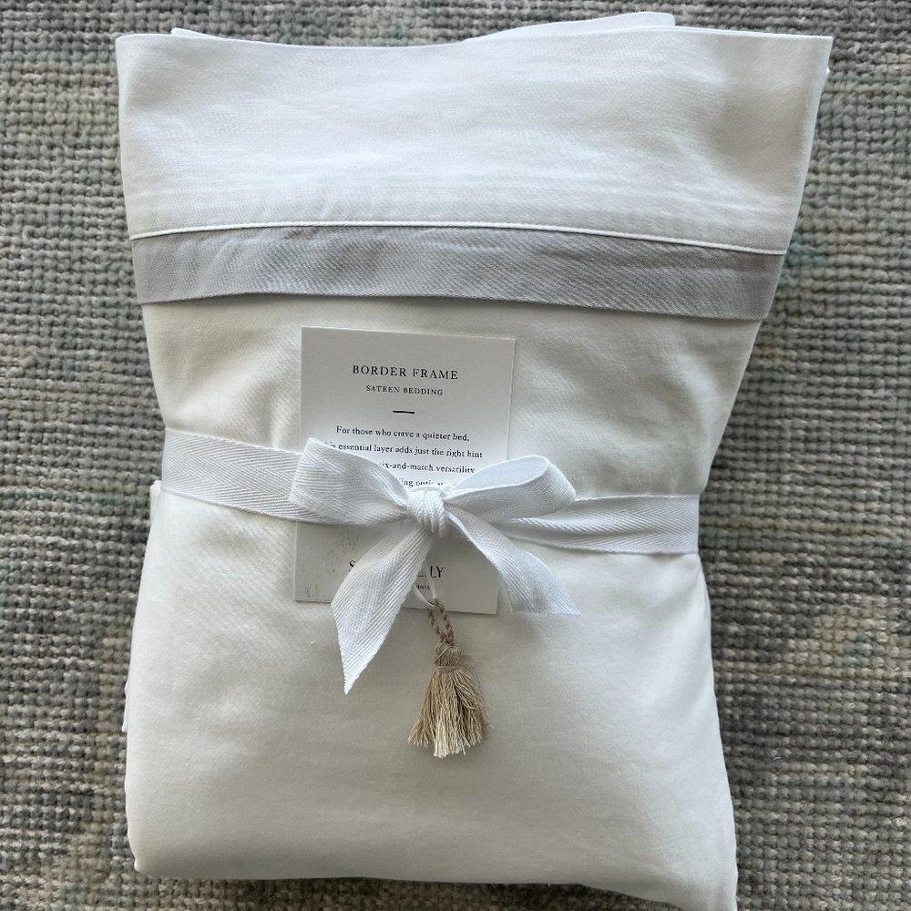 Serena & Lily Twin Sateen Sheet Set